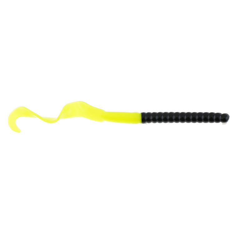 BERK POWER WORM 7" BLK/CHRT
