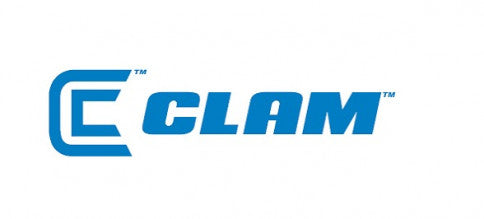 CLAM GRAVITY GRAPHITE ICE REEL
