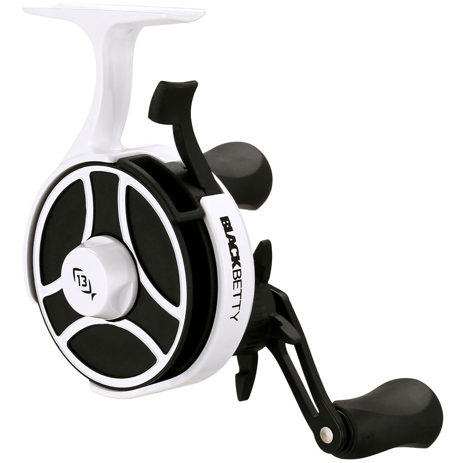 13 FISHING BLACK BETTY FREE FALL GHOST INLINE ICE REEL 2:5:1 LH
