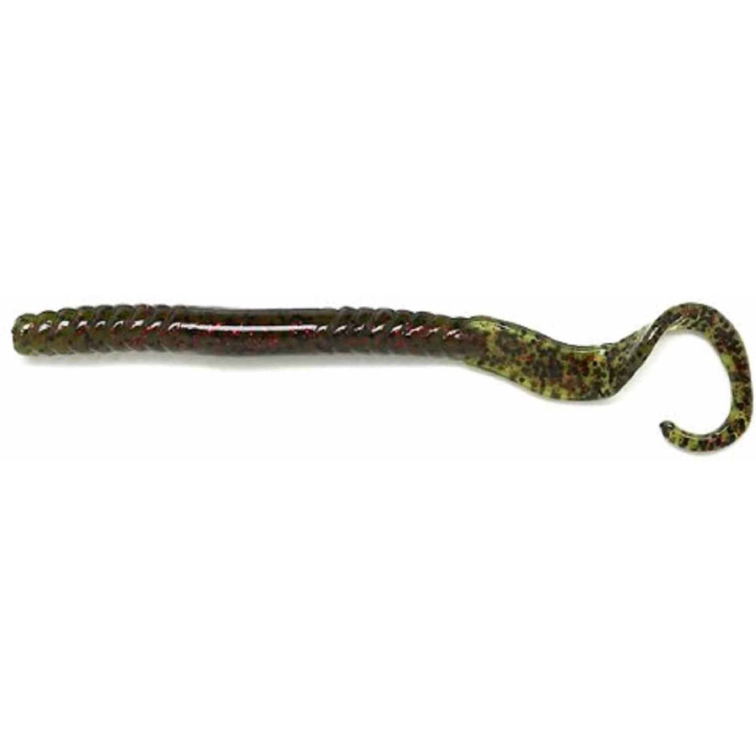 BERKLEY POWER WORM 7" WATERMELON RED