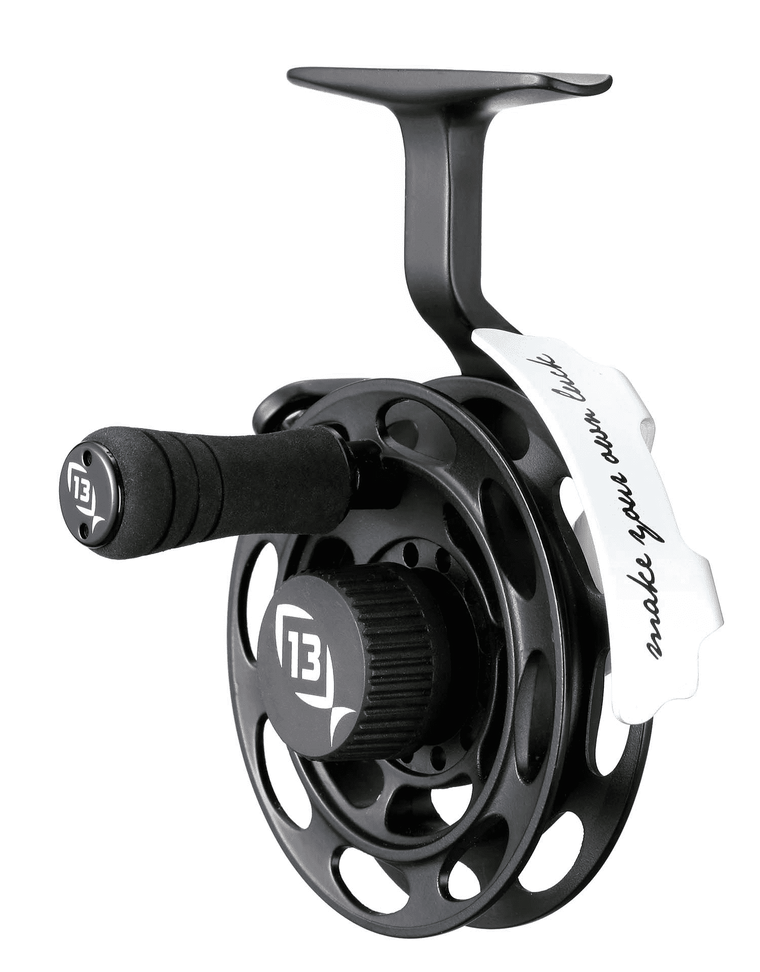 13 FISHING BLACK BETTY INLINE ICE REEL